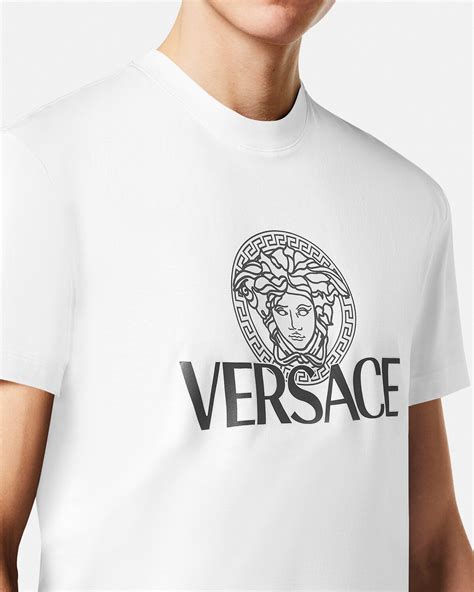 versace logo t shirt dress|gianni versace t shirt.